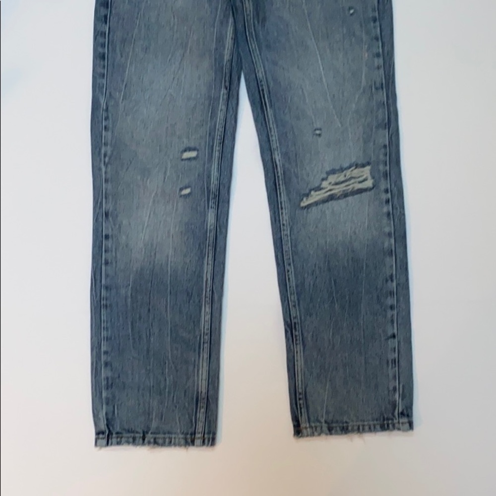 Free People Dakota Straight Leg Jean Indigo - Picture 6 of 14